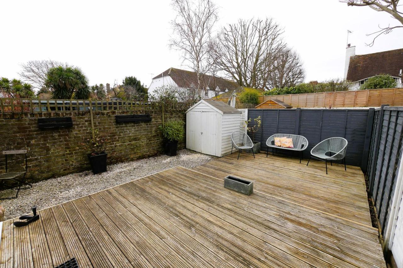 Quirky Spacious Ground Floor Victorian Garden Flat Worthing Buitenkant foto